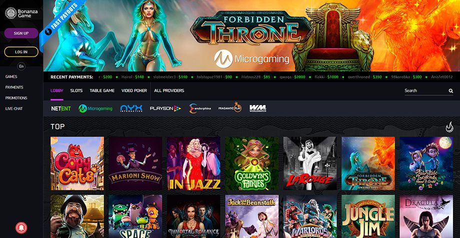BonanzaGame Casino - Twoje Miejsce na Wyjątkową Rozrywkę